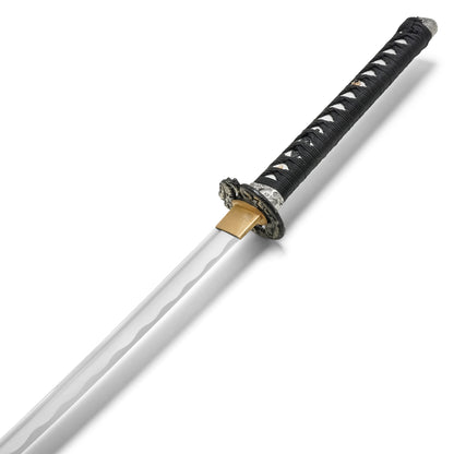 40" Dragon Carbon Steel Katana | Hand-Forged Display Sword