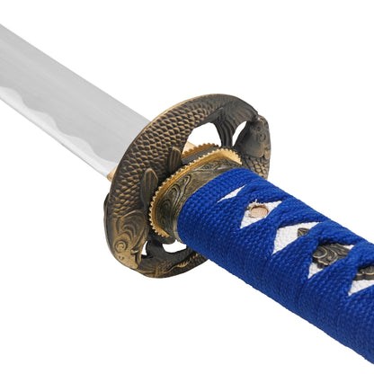40" Koi Carbon Steel Katana | Hand-Forged Display Sword