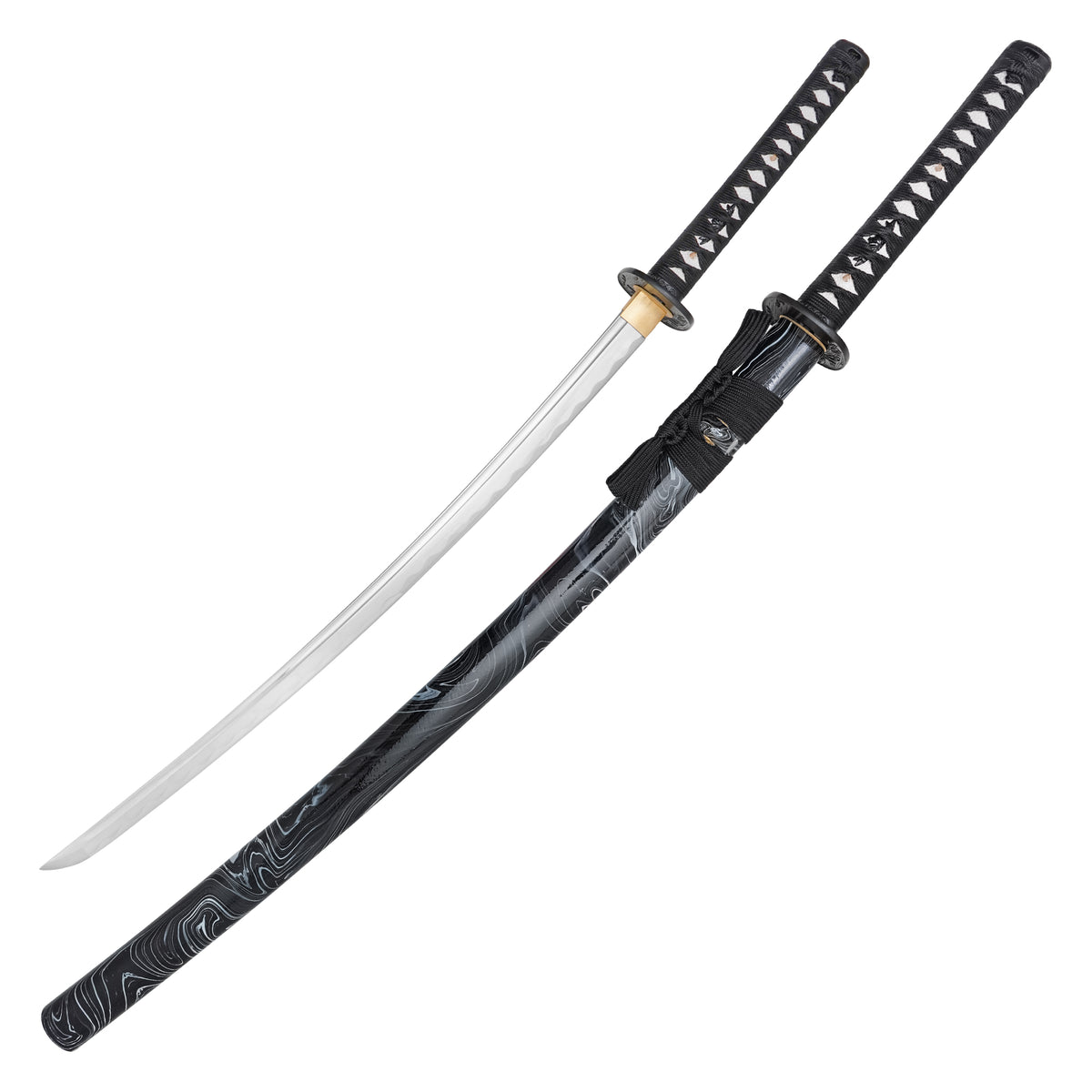 ONIKIRI - 39" Marbled Carbon Steel Katana | Katana