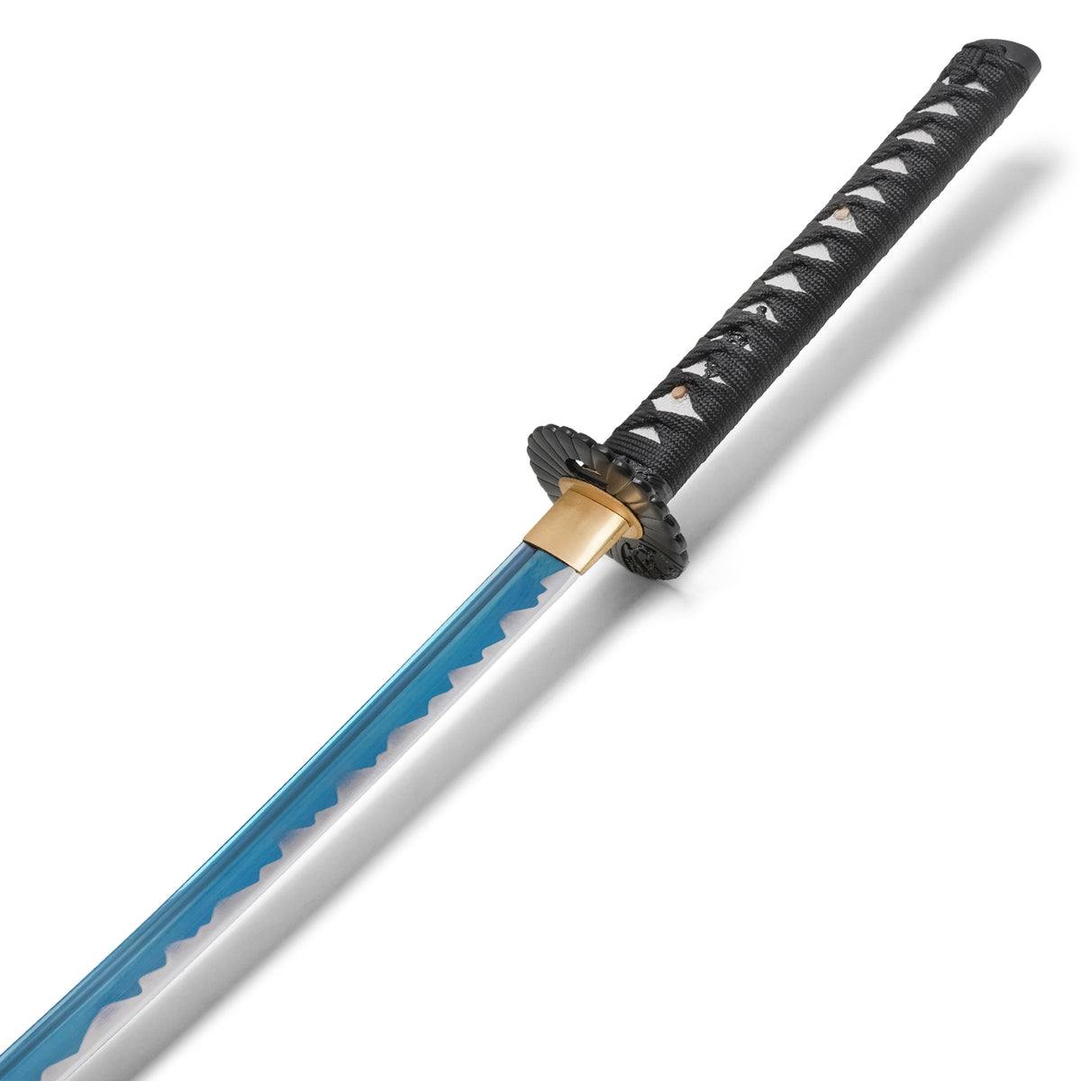 ONIKIRI - 39" Blue Floral Carbon Steel Katana | Katana