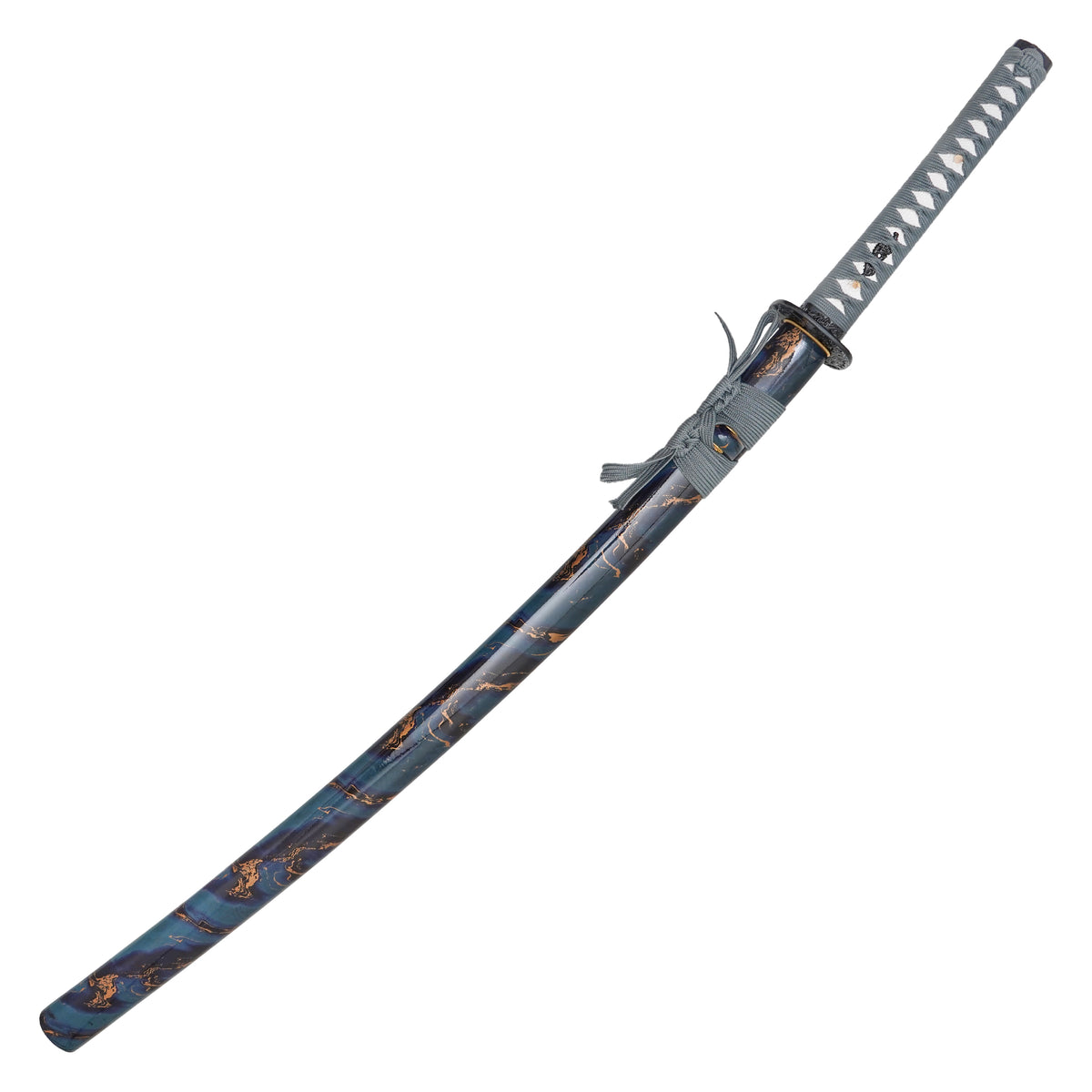 ONIKIRI - 39" Blue Marbled Carbon Steel Katana | Katana