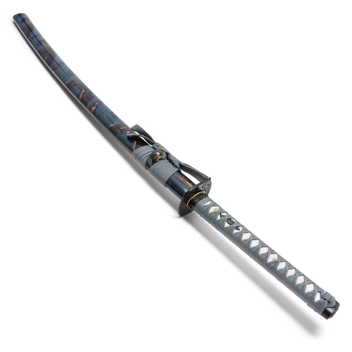 ONIKIRI - 39" Blue Marbled Carbon Steel Katana | Katana