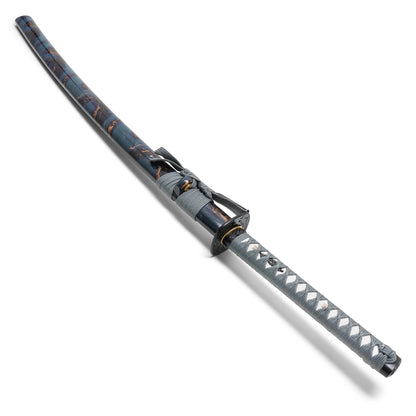 ONIKIRI - 39" Blue Marbled Carbon Steel Katana | Katana