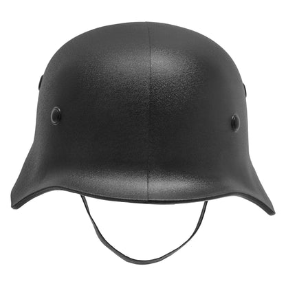 Black Stahlhelm Style Helmet | Foam Costume Helmet