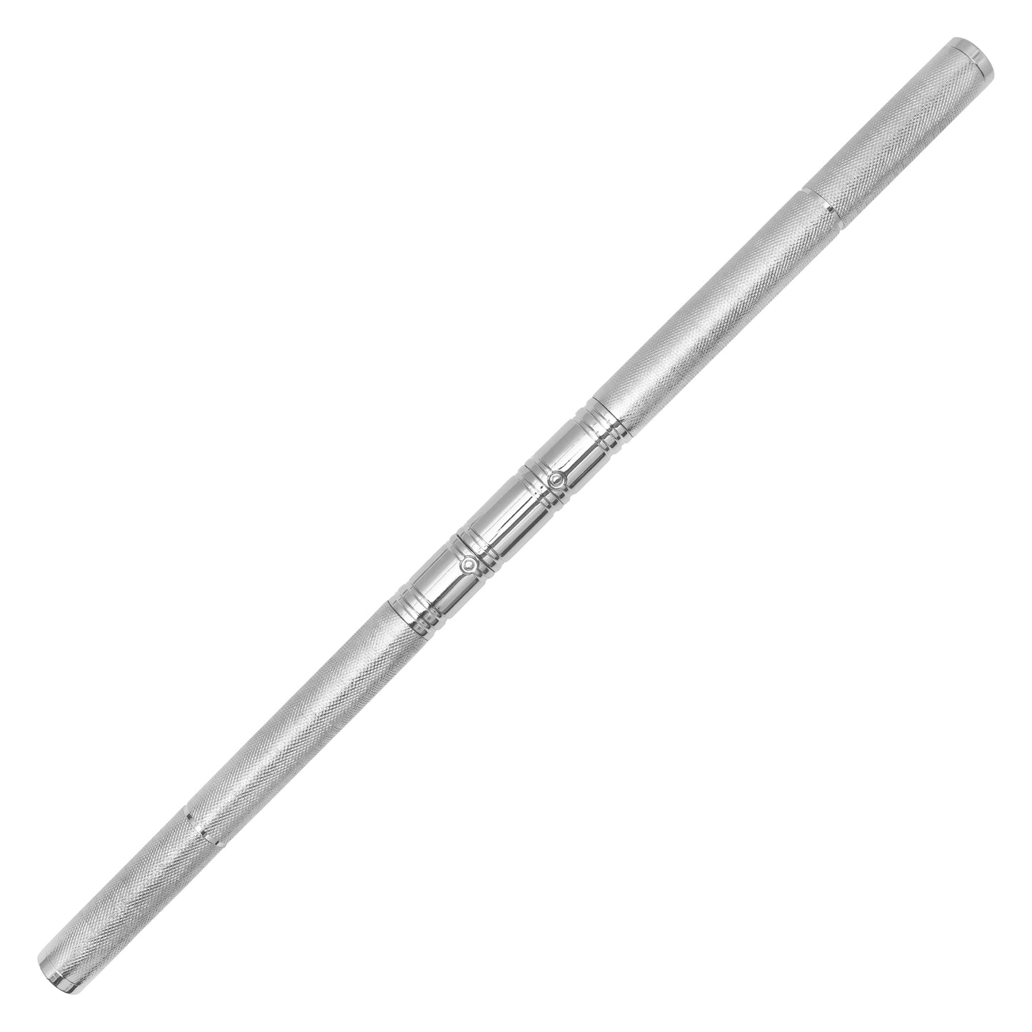 26" Chrome Wired Metal | Practice Nunchucks