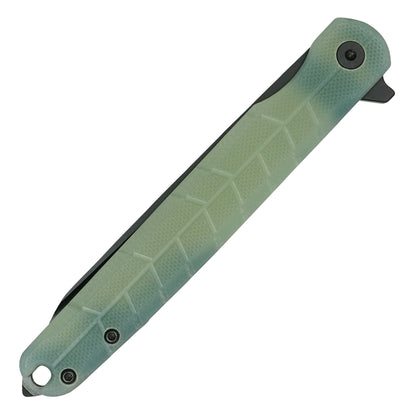 Buckshot Knives - 8.75" Translucent Slim | D2 Ball Bearing Pocket Knife