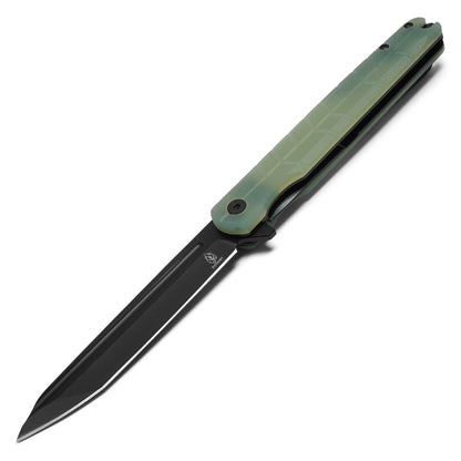 Buckshot Knives - 8.75" Translucent Slim | D2 Ball Bearing Pocket Knife