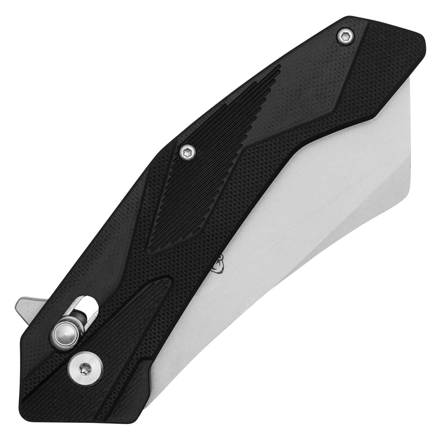 Buckshot Knives - 8" Black | D2 Pocket Cleaver Knife