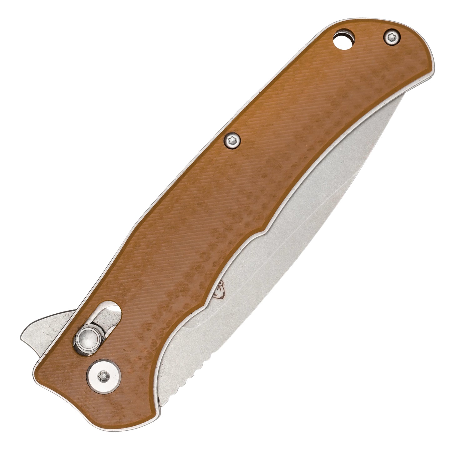 Buckshot Knives - 8.25" Desert D2 Drop Point | Ball Bearing Pocket Knife