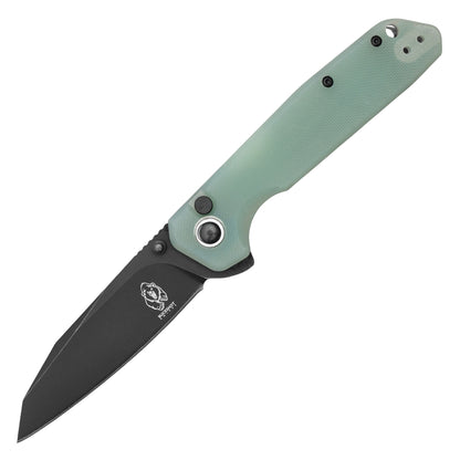 Buckshot Knives - 7.75" Jade D2 | Ball Bearing Pocket Knife