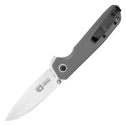 Buckshot Knives - 7.75" Gray D2 | Ball Bearing Pocket Knife