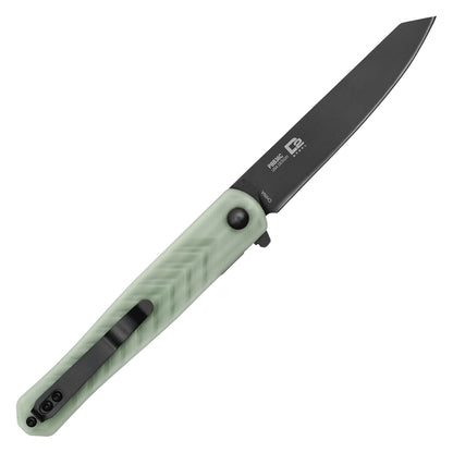 Buckshot Knives - 8.5" Slim Jade D2 | Ball Bearing Pocket Knife