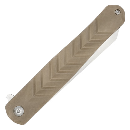 Buckshot Knives - 8.5" Slim Desert D2 | Ball Bearing Pocket Knife