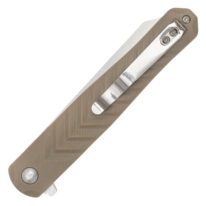 Buckshot Knives - 8.5" Slim Desert D2 | Ball Bearing Pocket Knife