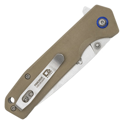 Buckshot Knives - 7" Desert D2 Eagle | Ball Bearing Pocket Knife