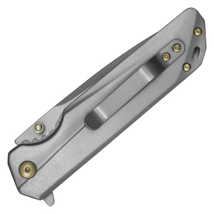 Wartech - 7.75" Stainless Steel | Ball Bearing Pocket Knife