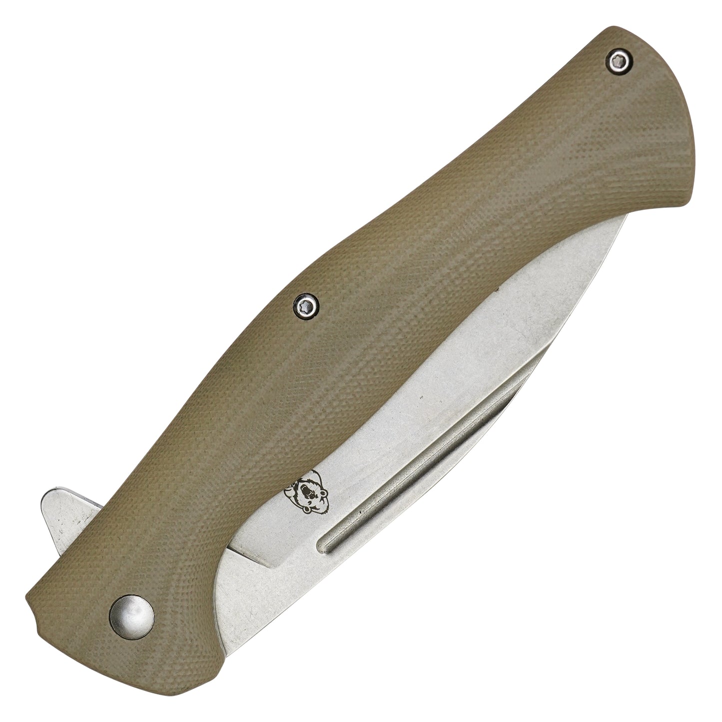 Buckshot Knives - 9” Desert D2 Steel | Ball Bearing Pocket Knife