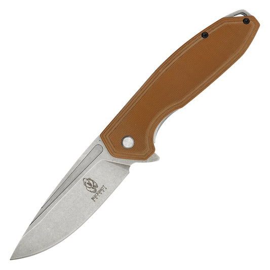 Buckshot Knives - 8.5” Desert D2 Steel | Ball Bearing Pocket Knife