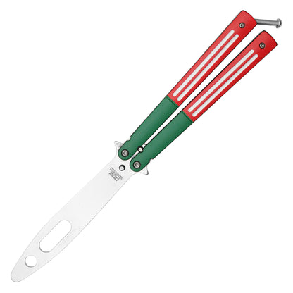 Wartech - 9.25" Mexico Flag | Butterfly Trainer Knife