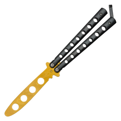 7.75" Gold Perforated | Butterfly Trainer