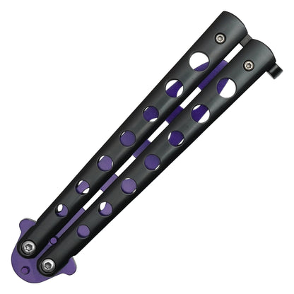 7.75" Purple Perforated | Butterfly Trainer