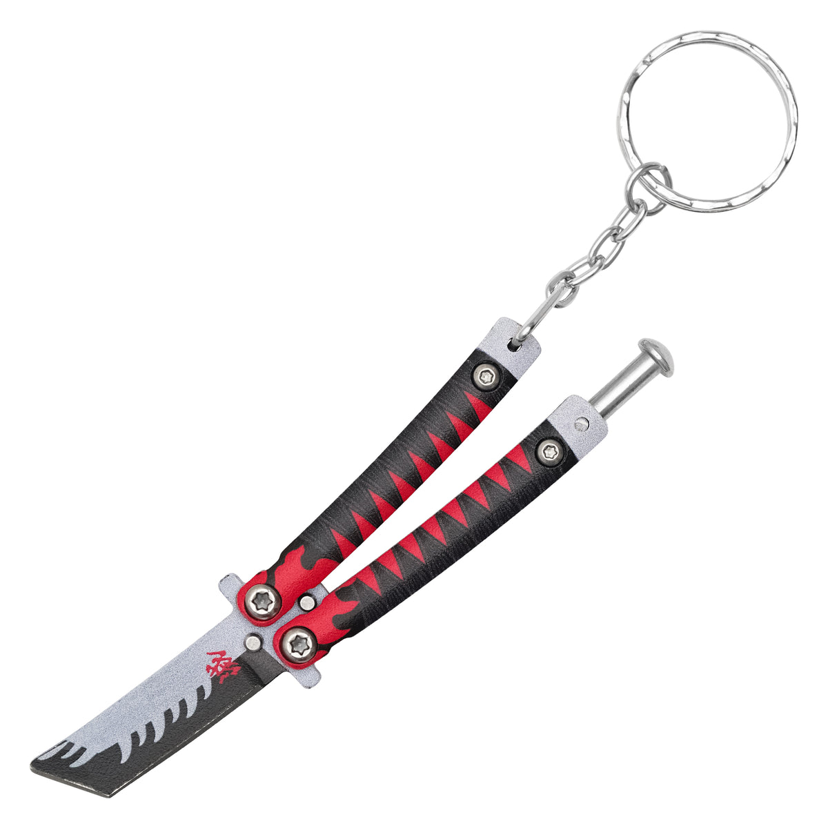 3.5" Tanjiro | Butterfly Knife Keychain