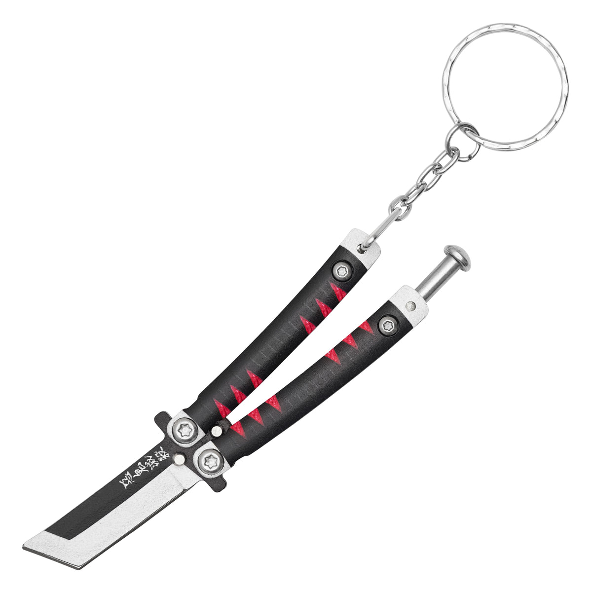 3.5" Tanjiro | Butterfly Knife Keychain