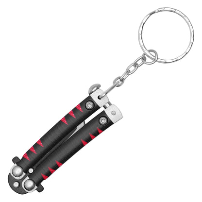 3.5" Tanjiro | Butterfly Knife Keychain