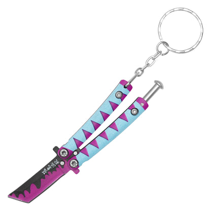 3.5" Mitsuri | Butterfly Knife Keychain