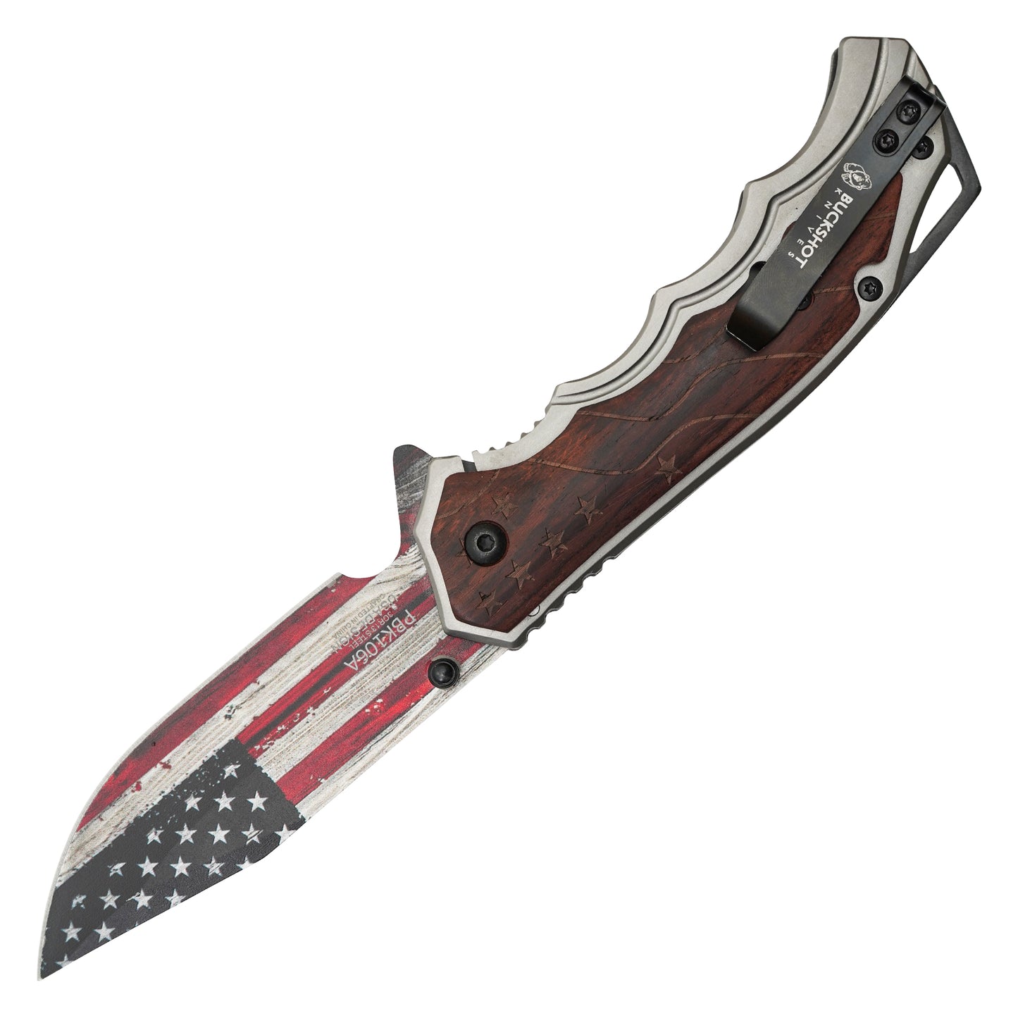 8.25” USA Wood | Spring Assisted Pocket Knife