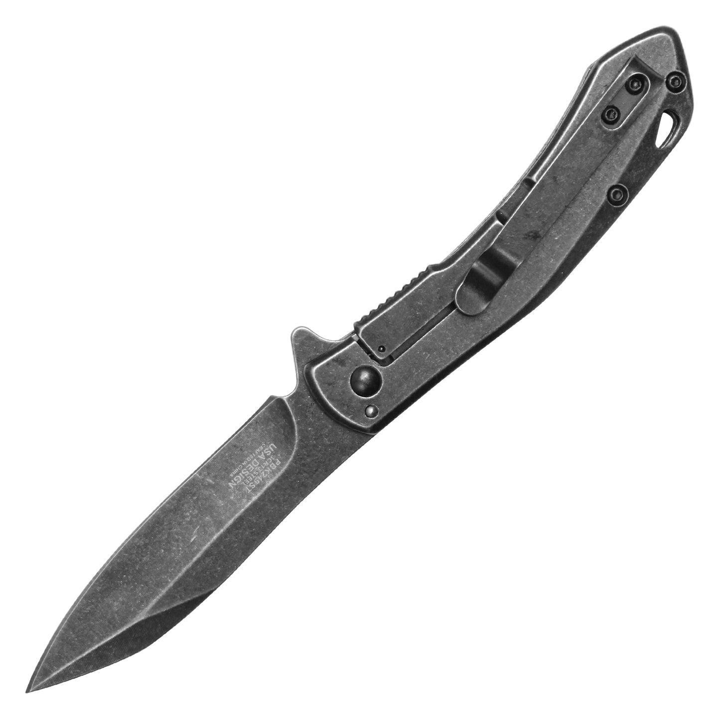 Buckshot - 7.25" Minimalist Stonewashed Pocket Knife