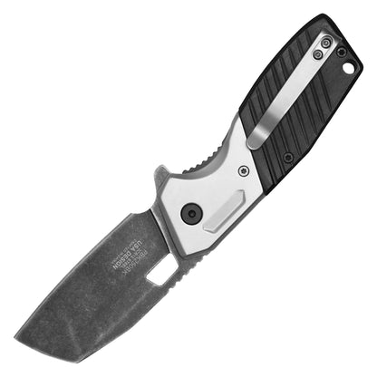 Buckshot Knives - 6.5" Stonewashed 2-Tone | Spring Assisted Pocket Knife