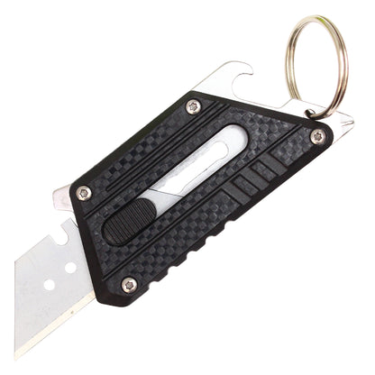 Wartech 3" Black Utility Tool Knife