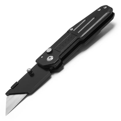 Wartech - 6.5" Tactical Black Utility | Folding Utility Knife
