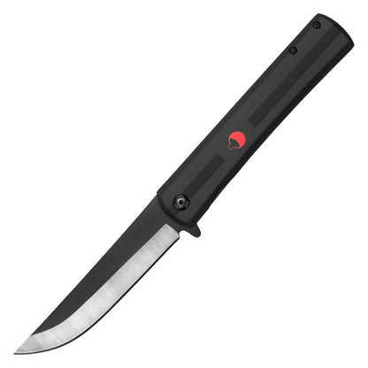 9" Black Anime Pocket Knife