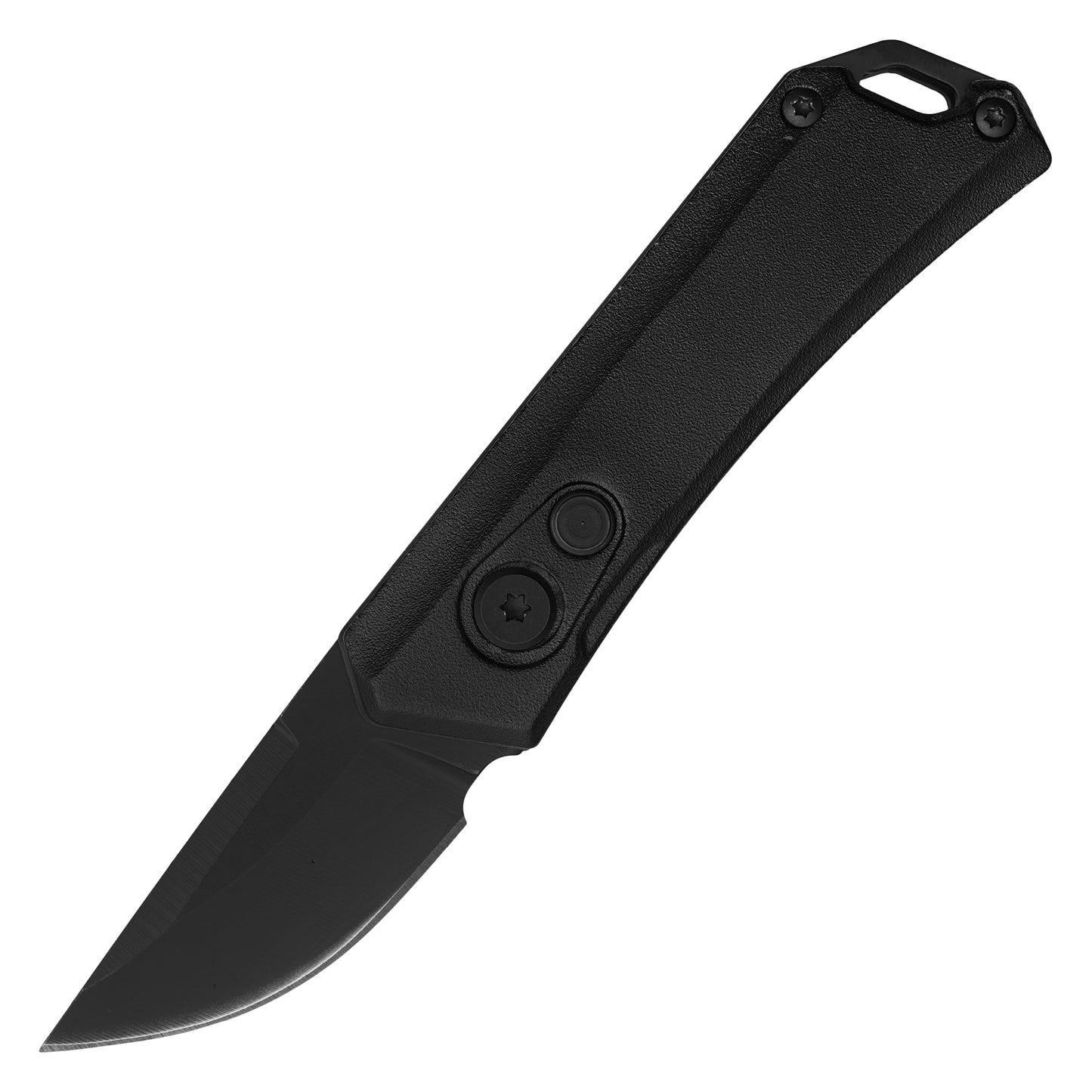 5.25” Black | Push Button Knife