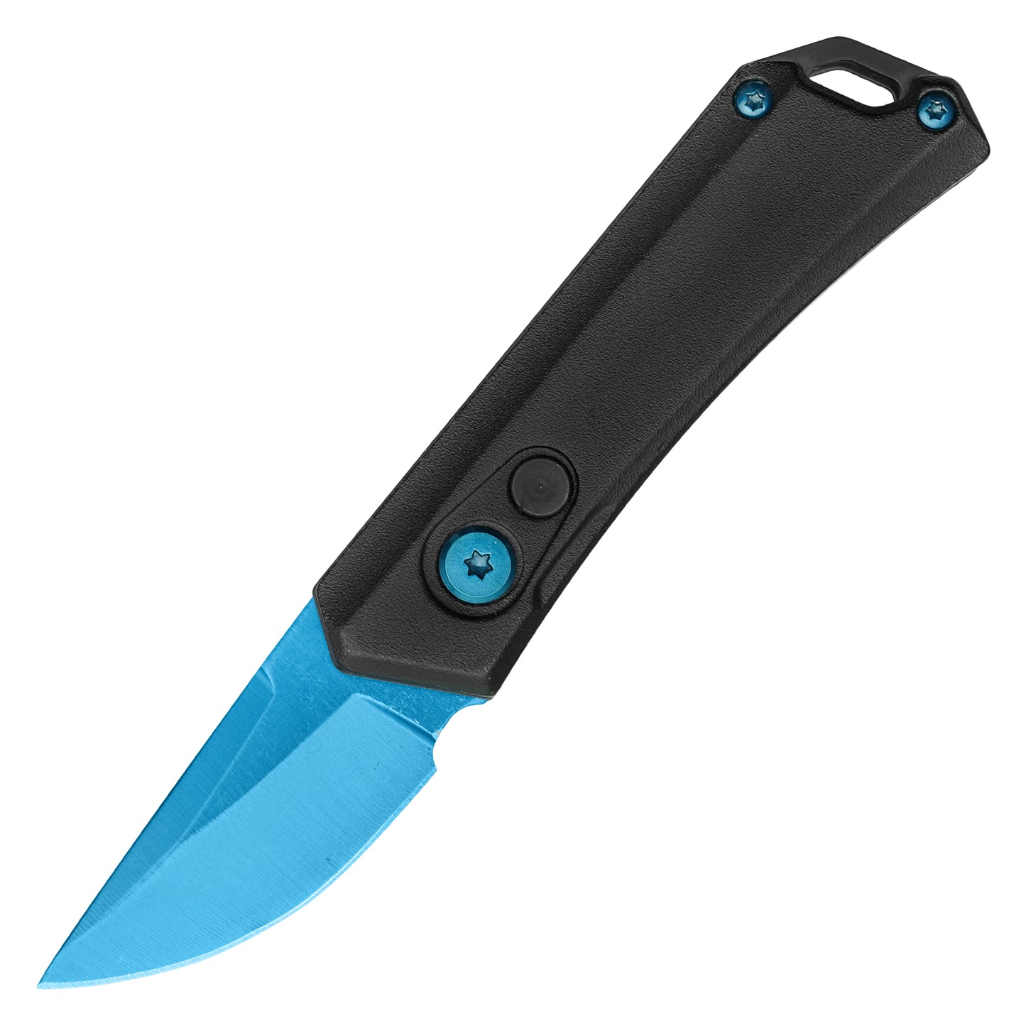 Atomic Knives - 5.25” Blue | Push Button Knife