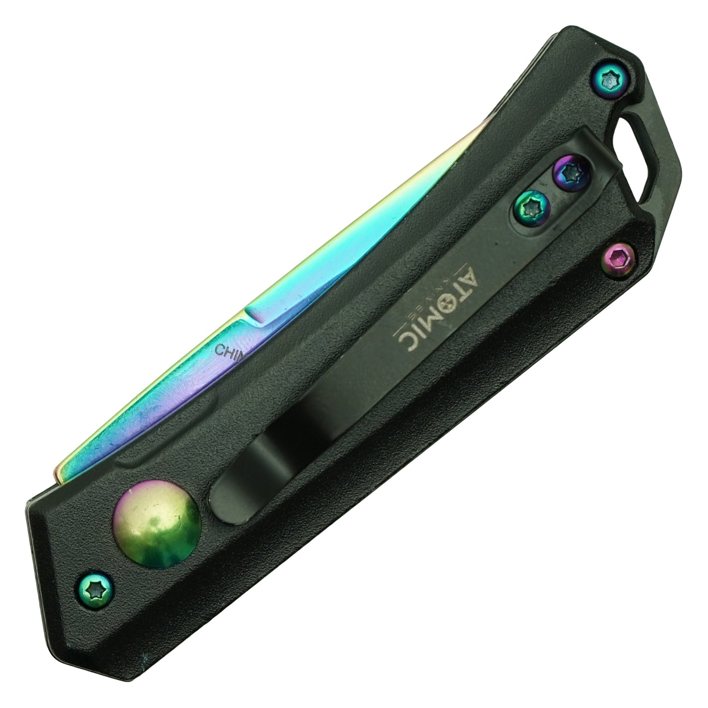 5.25” Rainbow | Push Button Knife