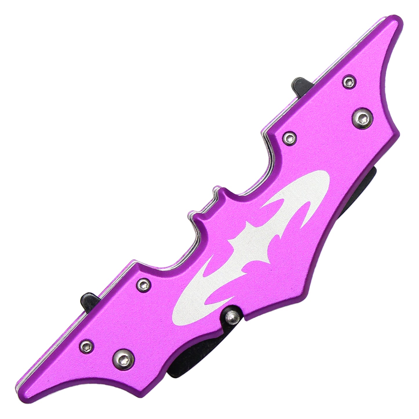 11" Magenta Dual Blade Batarang Knife