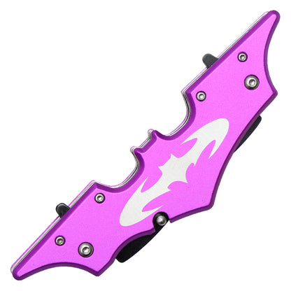 11" Magenta Dual Blade Batarang Knife