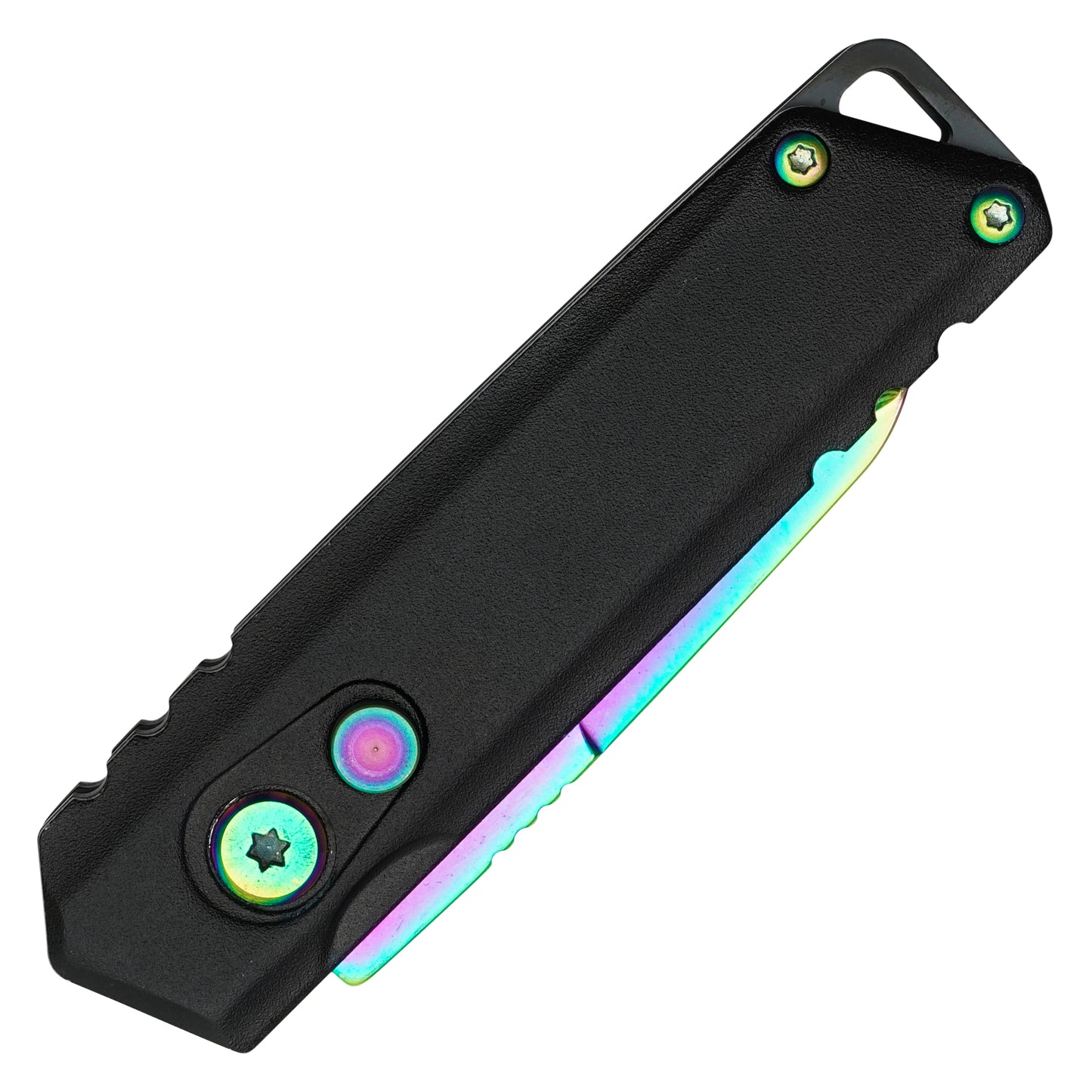 5” Rainbow | Push Button Knife