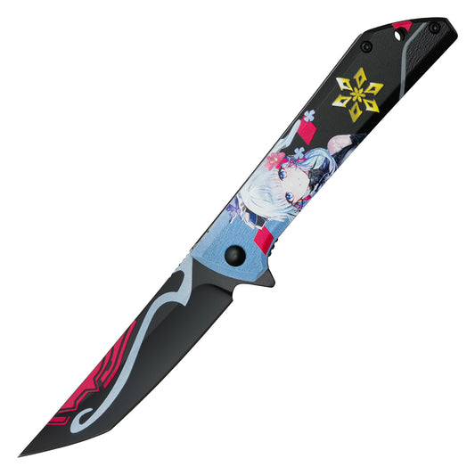 8”- Anime | Spring Assisted Pocket Knife