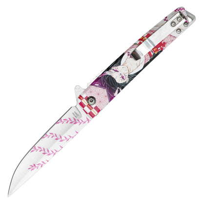 8” Anime| Spring Assisted Pocket Knife