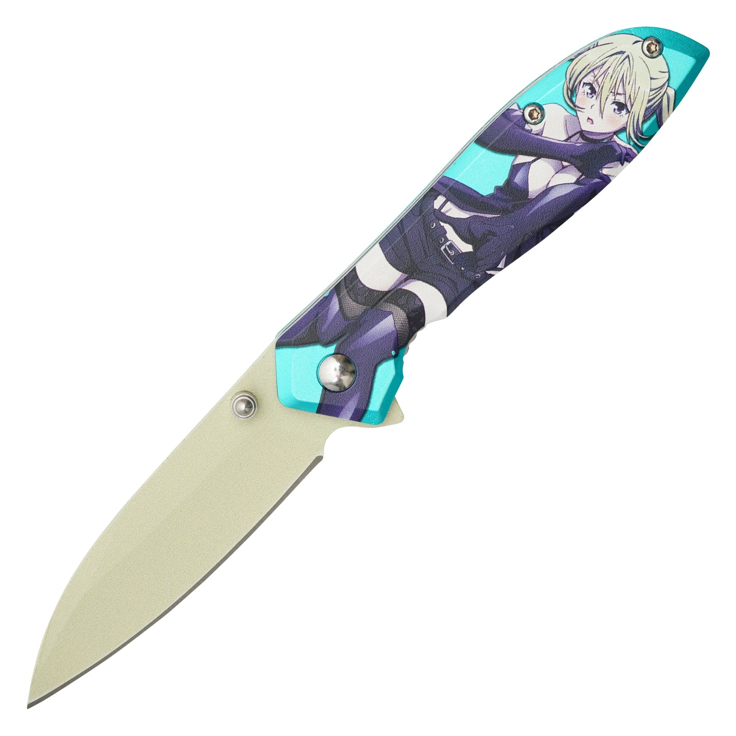 7” Anime | Spring Assisted Pocket Knife