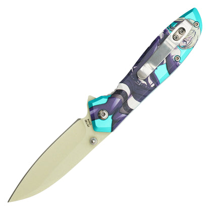7” Anime | Spring Assisted Pocket Knife