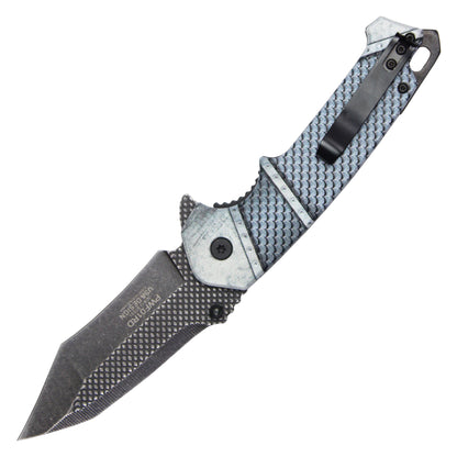 Wartech - 8" 3D Red Dragon Pocket Knife