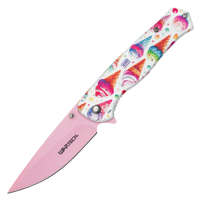 Wartech - 8" Ice Cream Cones | Spring Assisted Pocket Knife