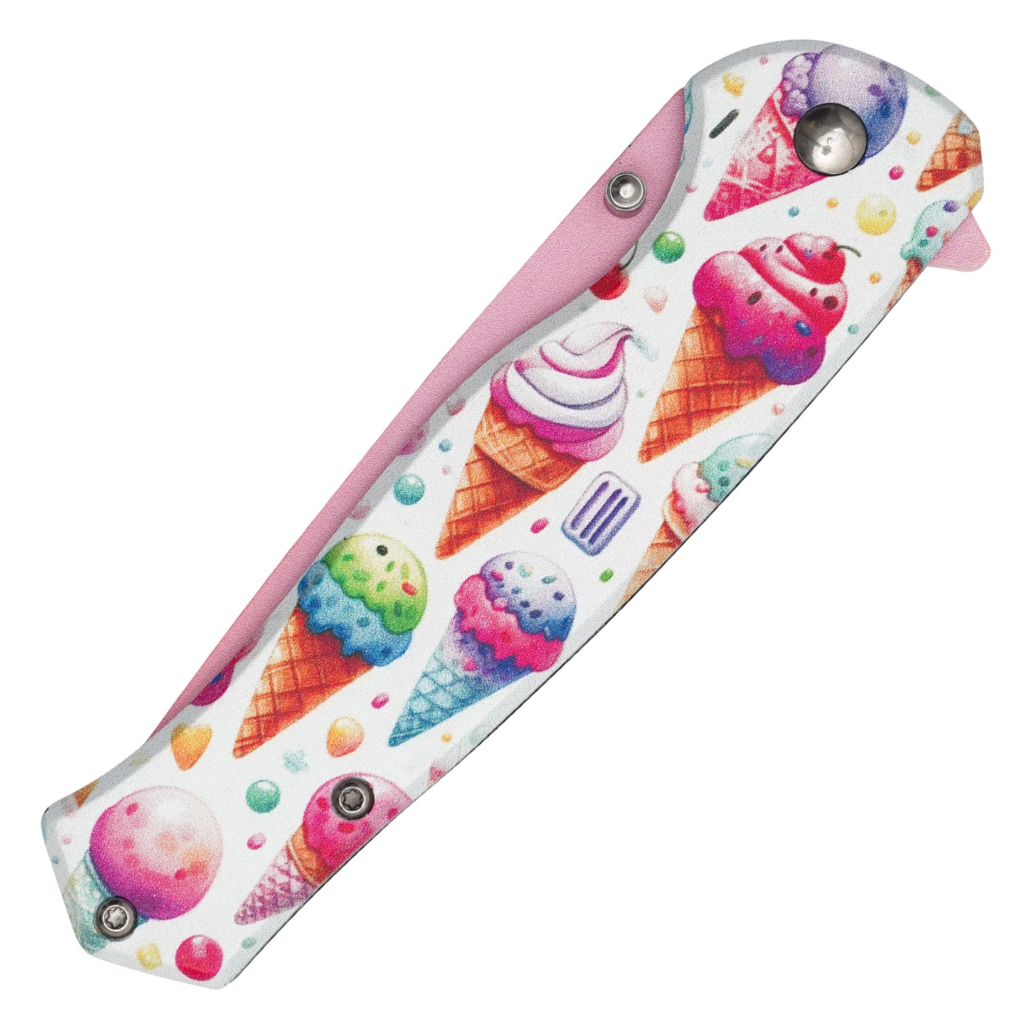Wartech - 8" Ice Cream Cones | Spring Assisted Pocket Knife