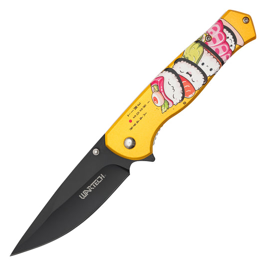 Wartech - 8" Sushi Roll | Spring Assisted Pocket Knife
