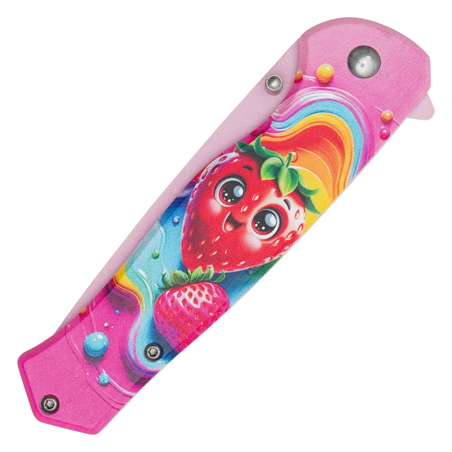Wartech - 8" Strawberry Dreams | Spring Assisted Pocket Knife